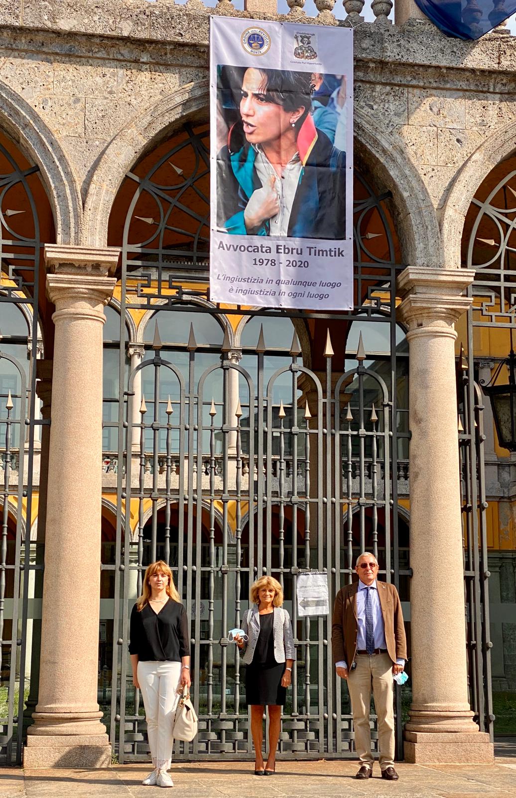 COMUNICATO STAMPA: CERIMONIA COMMEMORATIVA EBRU TIMTIK